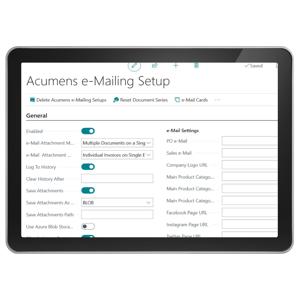 Acumens e-Mailing