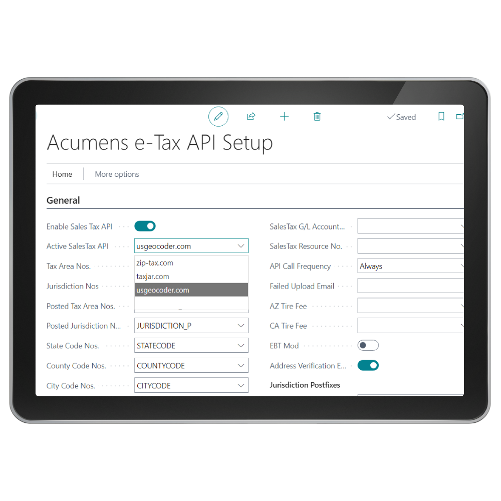 Acumens e-Tax (Enterprise)